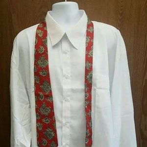 Men's 5X White Dress Shirt (Tie not included)